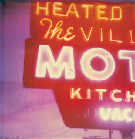 The Village Motel Sunset by Stefanie Schneider, 2009