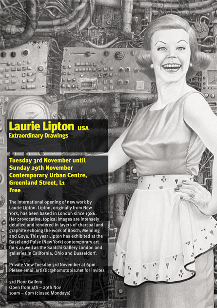 Homotopia 09 presents Laurie Lipton's drawings