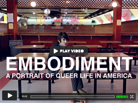 Embodiment, promotional video about Molly Landreth and Amelia Tovey's queer archive