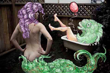 Mermaid by Molly Crabapple and Najva Sol