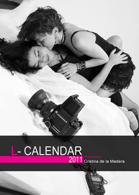 The cover of L-calendar 2011 by Cristina de la Madera