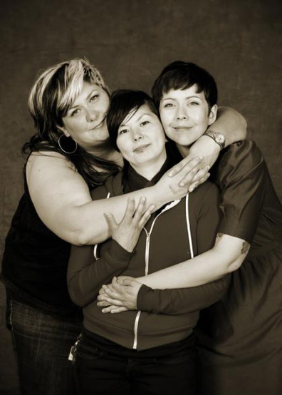 Chosen Family Portraits #10 by Sarah Race. Press photo courtesy of Celebrate Queer Vancouver and Vancouver Queer Film Festival
