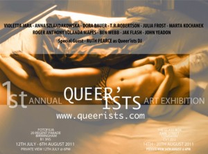 Queer'ists poster by Marta Kochanek 2011