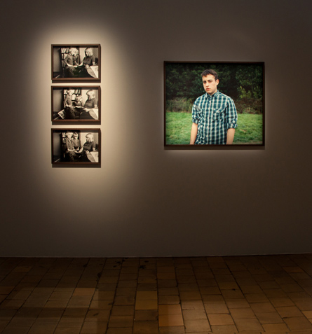 Installation view from The Boy & The Twins by Åsa Johannesson, Fotogalleriet [format], Malmö, Sweden, 2011