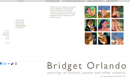 Bridget Orlando's website