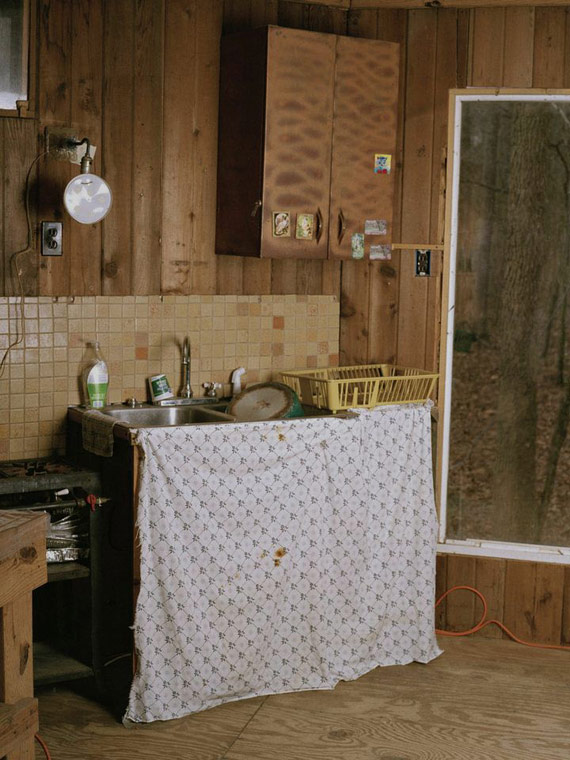 Yurt Kitchen by Leah DeVun