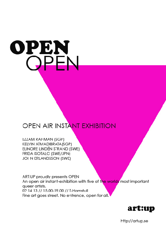 Open Open Open, Stockholm 2013