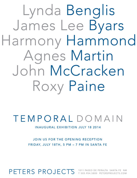 Harmony Hammond in Temporal Domain