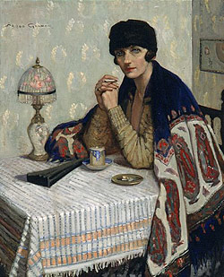 Girl With A Cigarette by Agnes Goodsir 