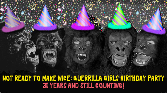 Guerilla Girls 30 years May 2015