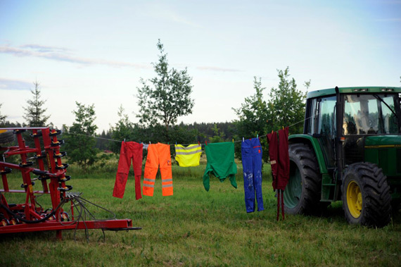 Traktor, from the Washing Line by Heidi Lunabba