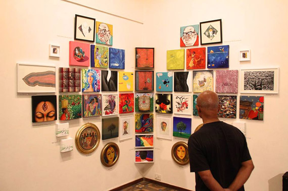 The 377191 Wall exhibition i Mumbai 2015