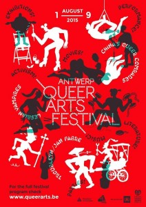 Poster, Antwerp Queer Arts Festival