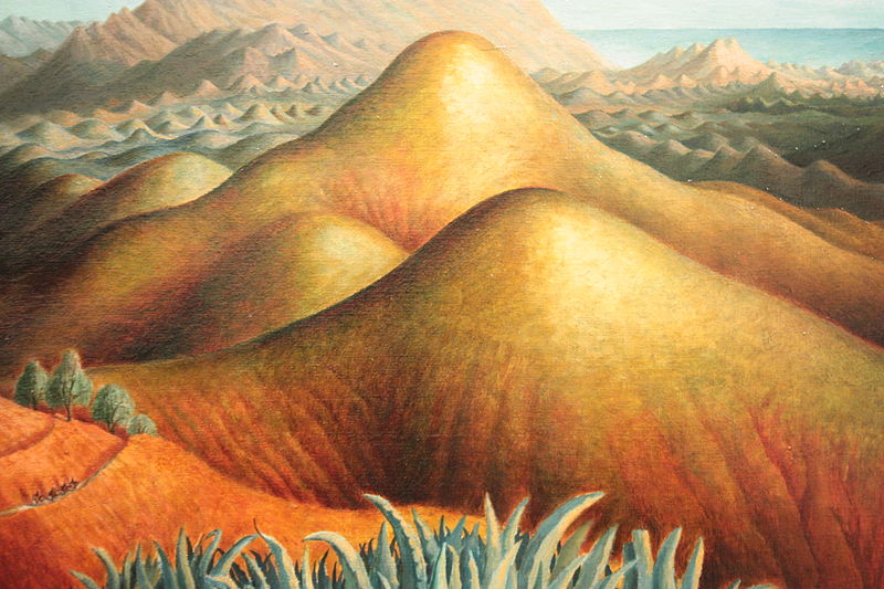 Spanish Landscape with Mountains by Dora Carrington