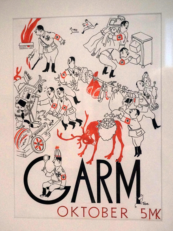 Tove Jansson magazine cover, Garm