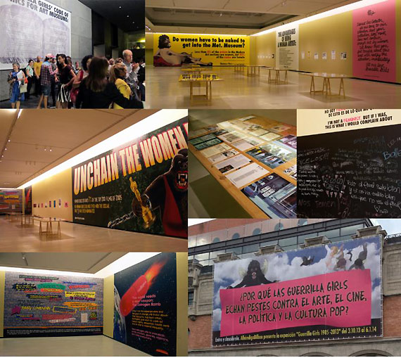 Exhibition view collage