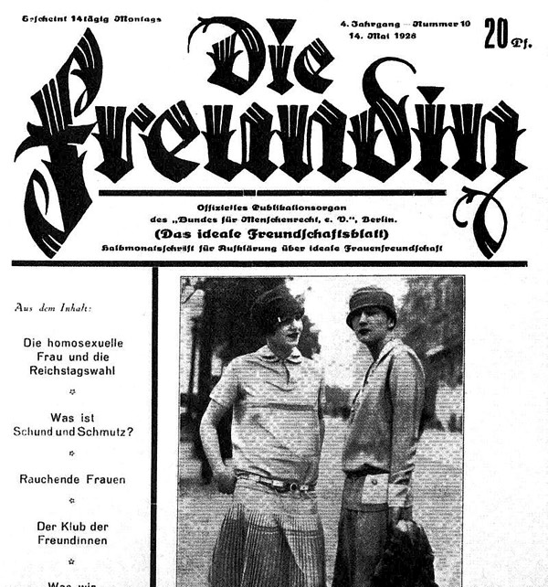 Die Freundin, 1928