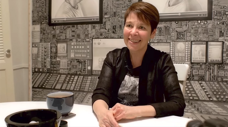 Video Still with Laurie Lipton