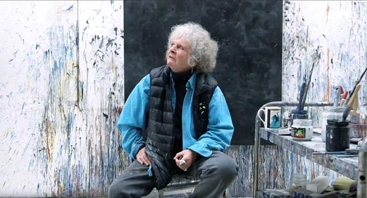 Maggi Hambling video still copyright the videomaker