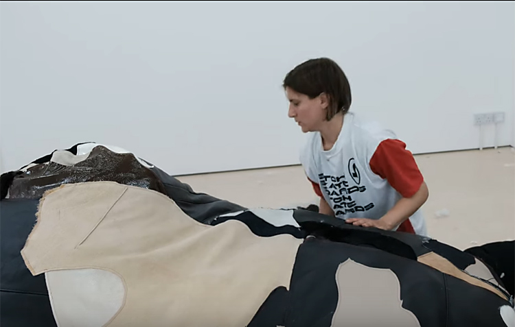 Video still: Gray Wielebinski