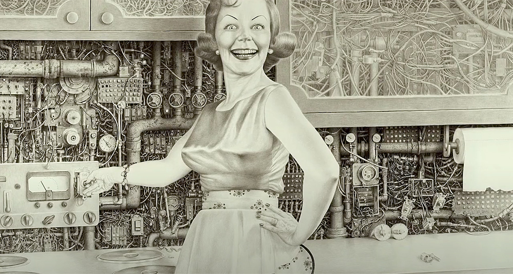 Love Bite – Laurie Lipton and Her Disturbing Black & White Drawings (2016)