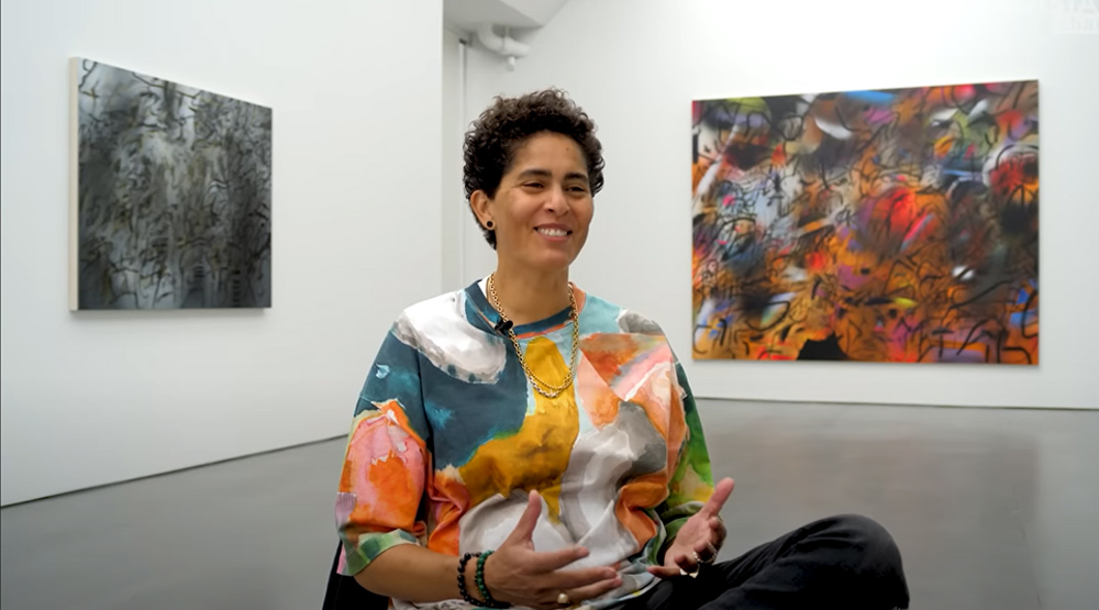 Artist Julie Mehretu: “It’s very hard to understand what our reality is.” (2021)