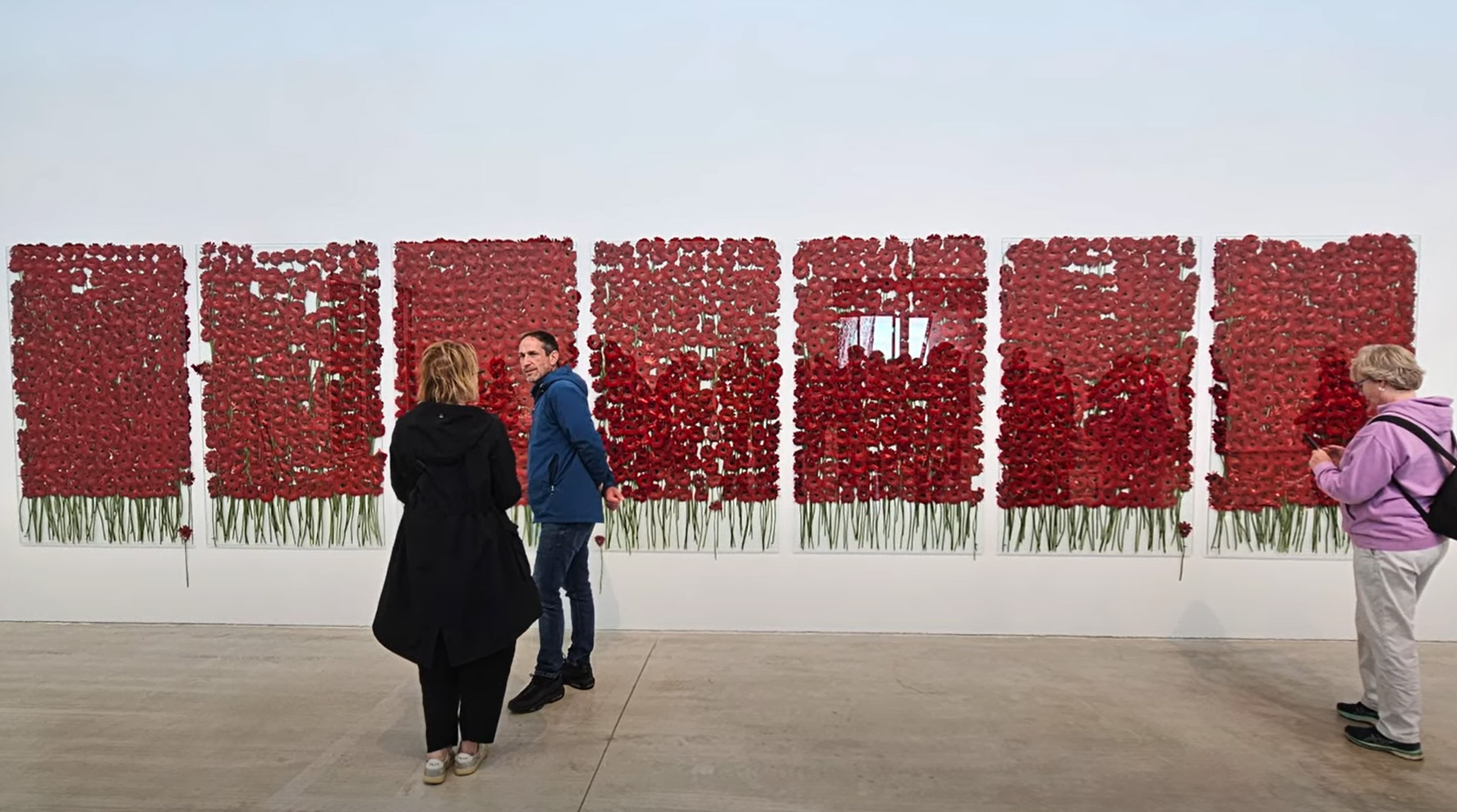 Art Gallery Explorer visited the ‘Anya Gallaccio: preserve’ Exhibtion