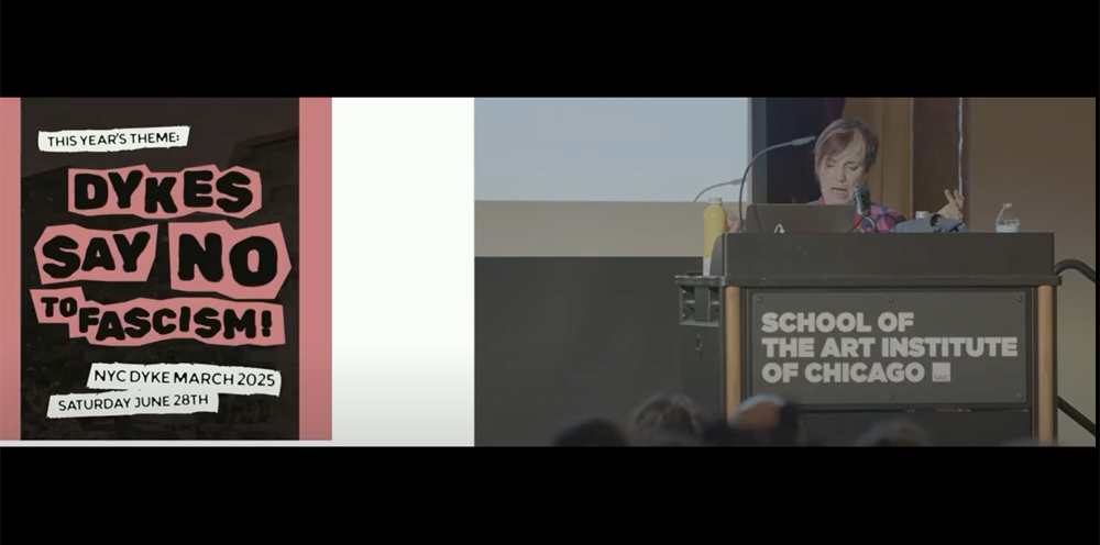 Holly Hughes at The School of the Art Institute of Chicago (2025)