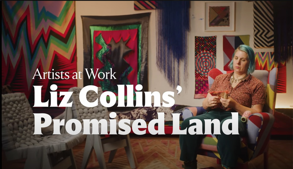 Liz Collins weaves a Promised Land with Colorful Textiles (2024)
