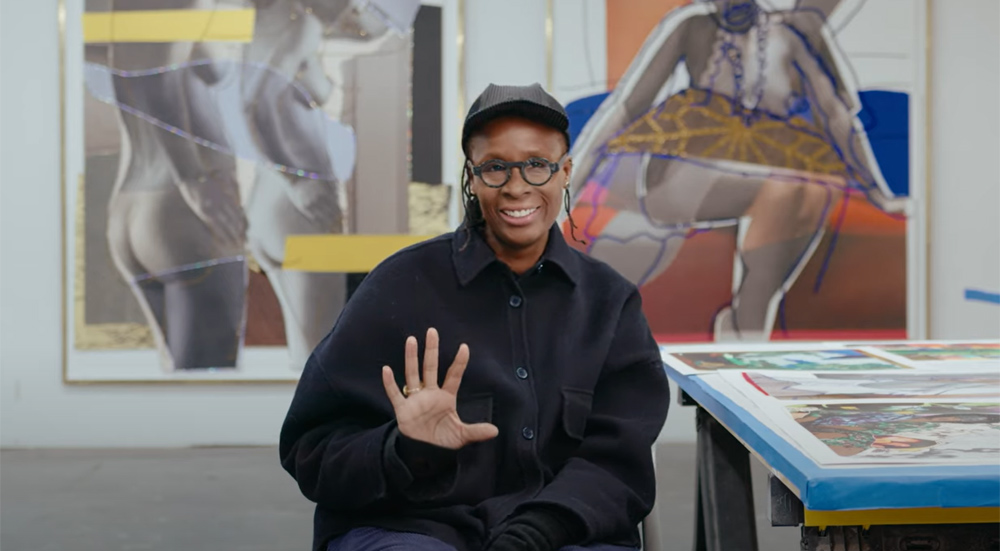 Mickalene Thomas | A quartet of sparkling prints (2025)