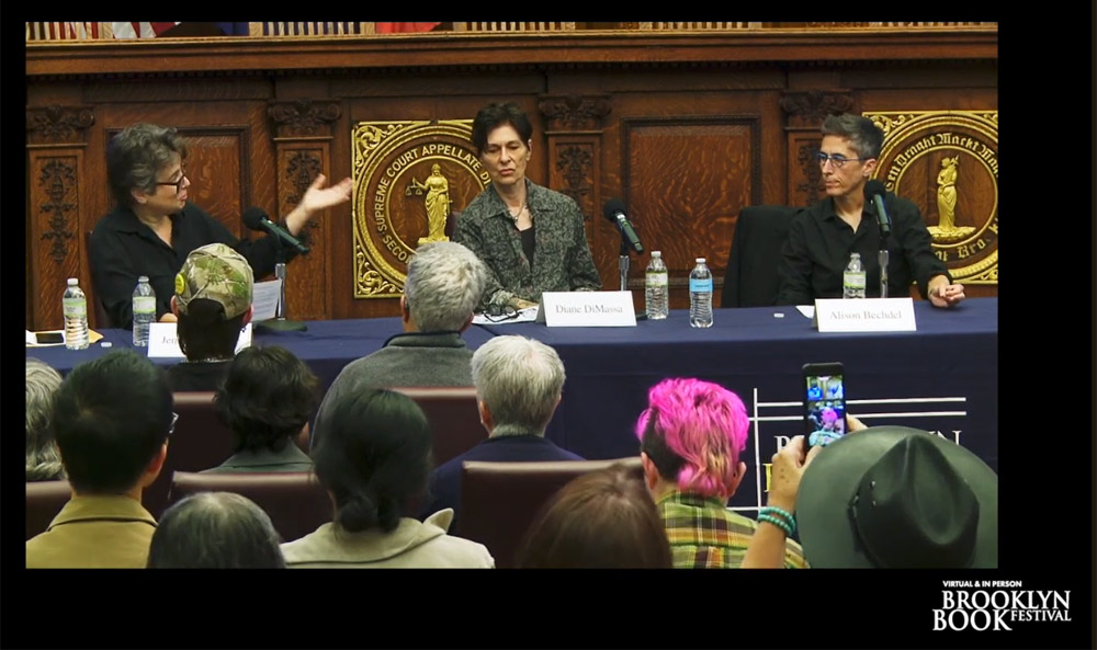Queer Cartoonists Diane DiMassa and Alison Bechdel in Conversation