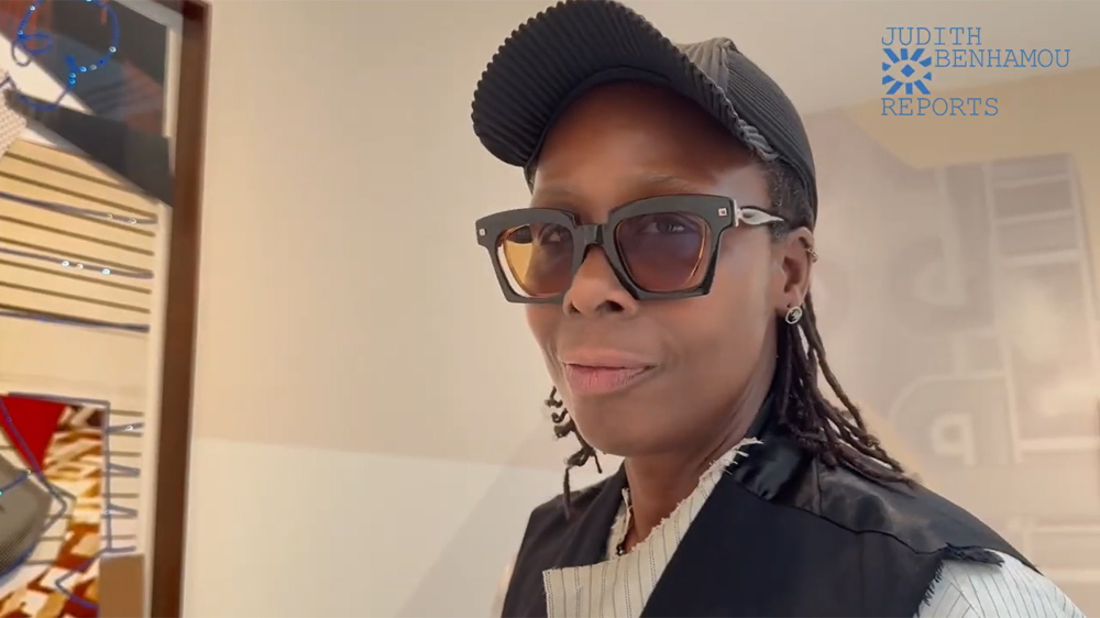 Mickalene Thomas: Je t’adore deux at Galerie Nathalie Obadia in Paris