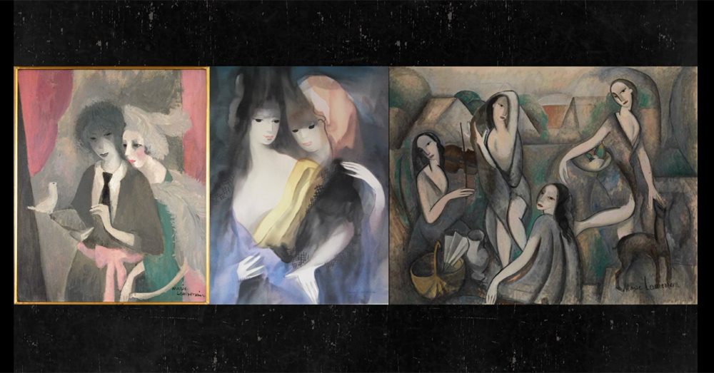 Marie Laurencin – This 1920s Artist Hid Secret Lesbian Symbols in Her Paintings