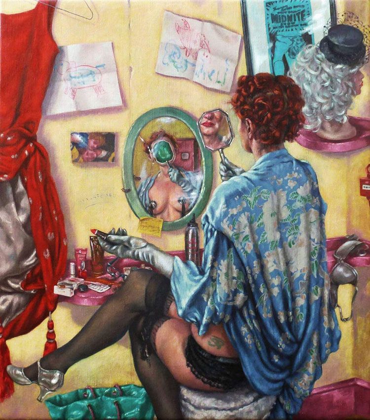 Dressing Room (2015) by Roxana Halls