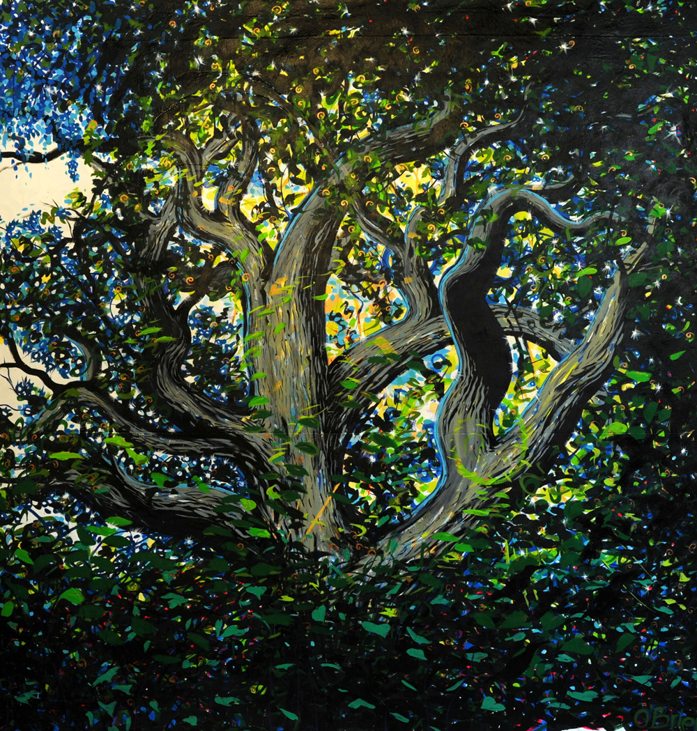 Crying tree 1 (Summer) by Barbary O’Brien
