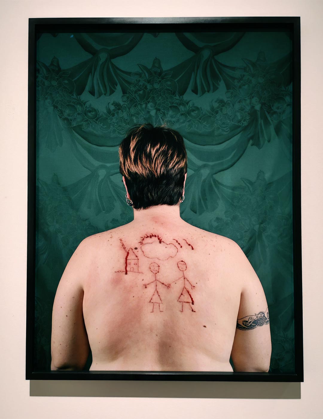 Self-Portrait/Cutting (1993) by Catherine Opie